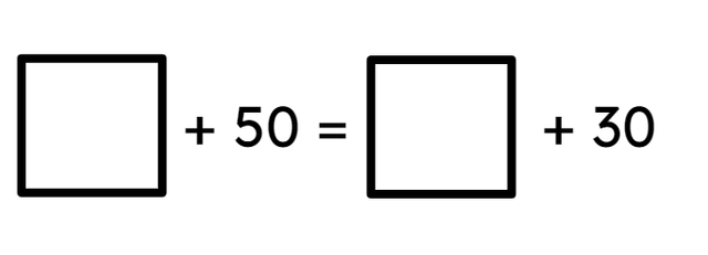 Match the pairs of missing unknown numbers to find possible solutions.