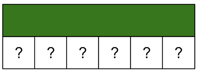 The whole has been divided into six equal parts, each part is one-<span class="blank">______</span> of the whole.