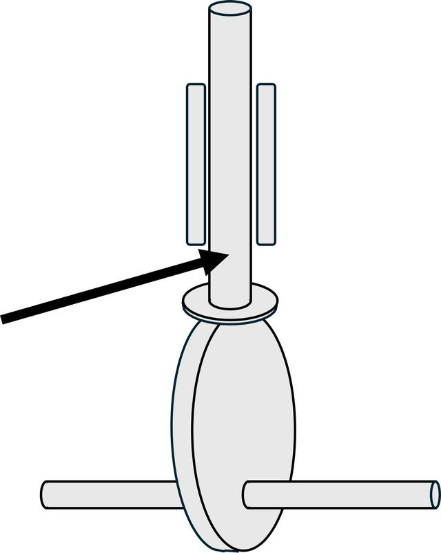 Which part of the cam mechanism is indicated in this image?