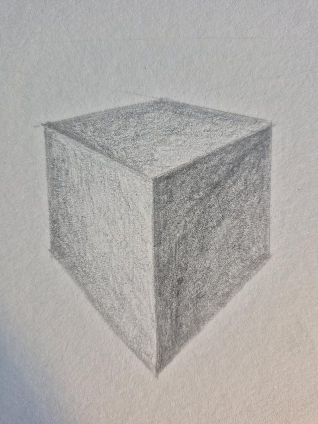 This sketch has been rendered to show depth. Which direction is the light source coming from?