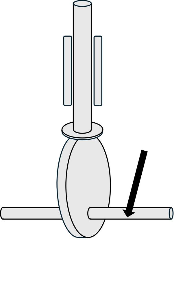 Which part of a cam mechanism is indicated in this diagram?