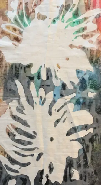 Which colours can you see in this artwork?