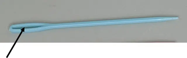 What is this part of a needle called?
