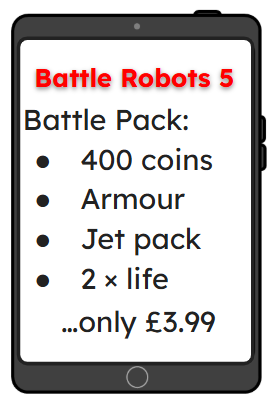 Jun has 400 game coins. Can he buy this special Battle Pack with them?