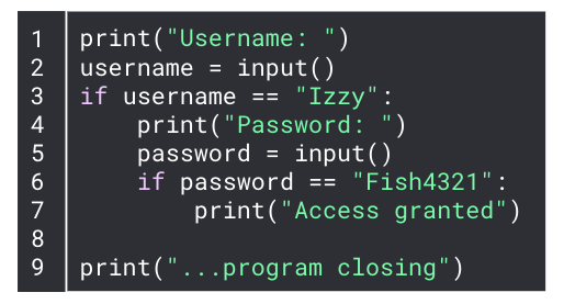 An image in a quiz